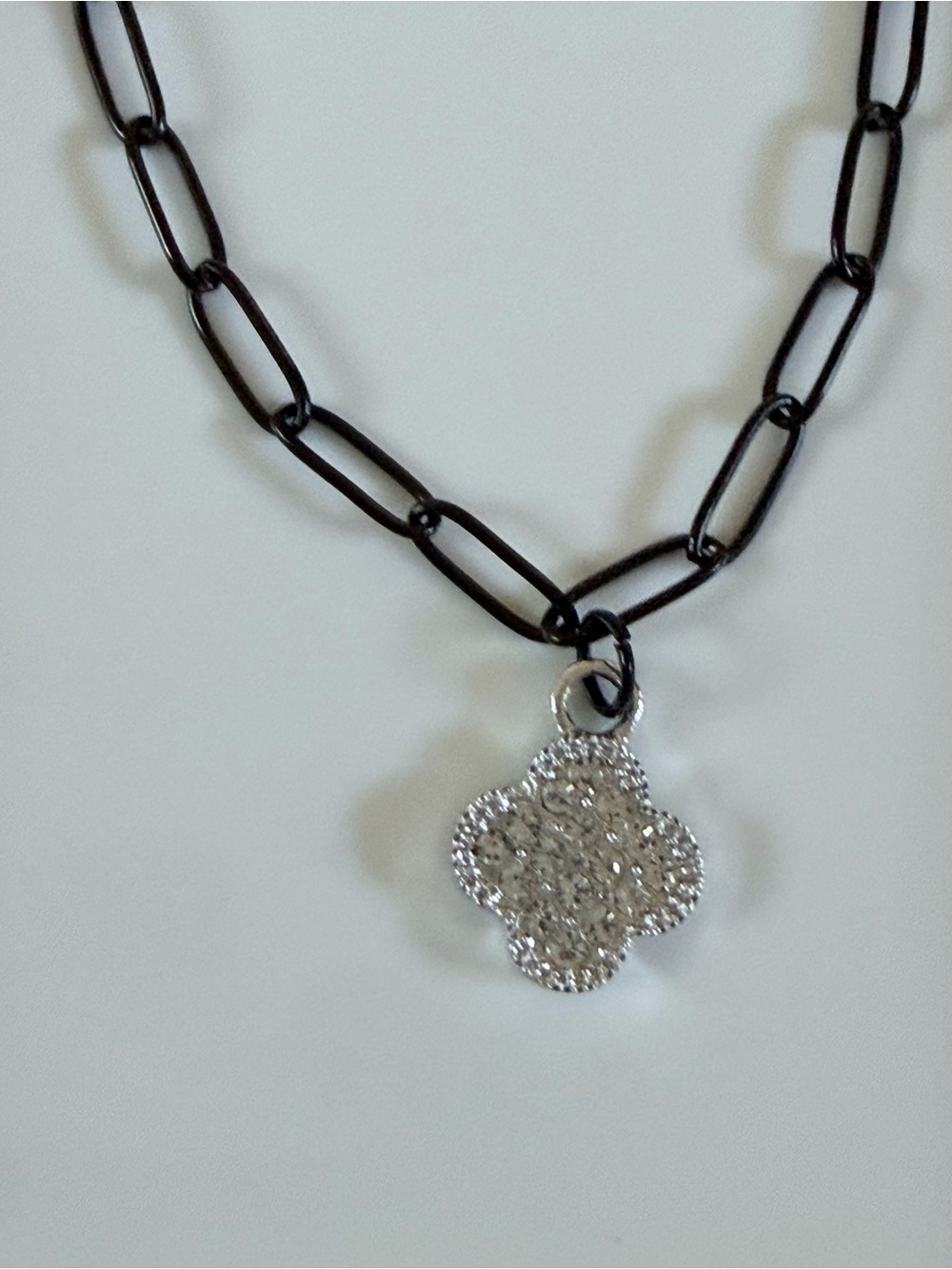 BRACELET with Silver Clover Dangle Charm